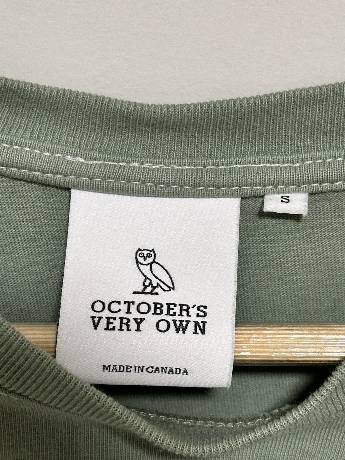 October's Very Own October’s Very Own Contrast Stitch T-Shirt Mint (S) Size US S / EU 44-46 / 1 - 3 Thumbnail