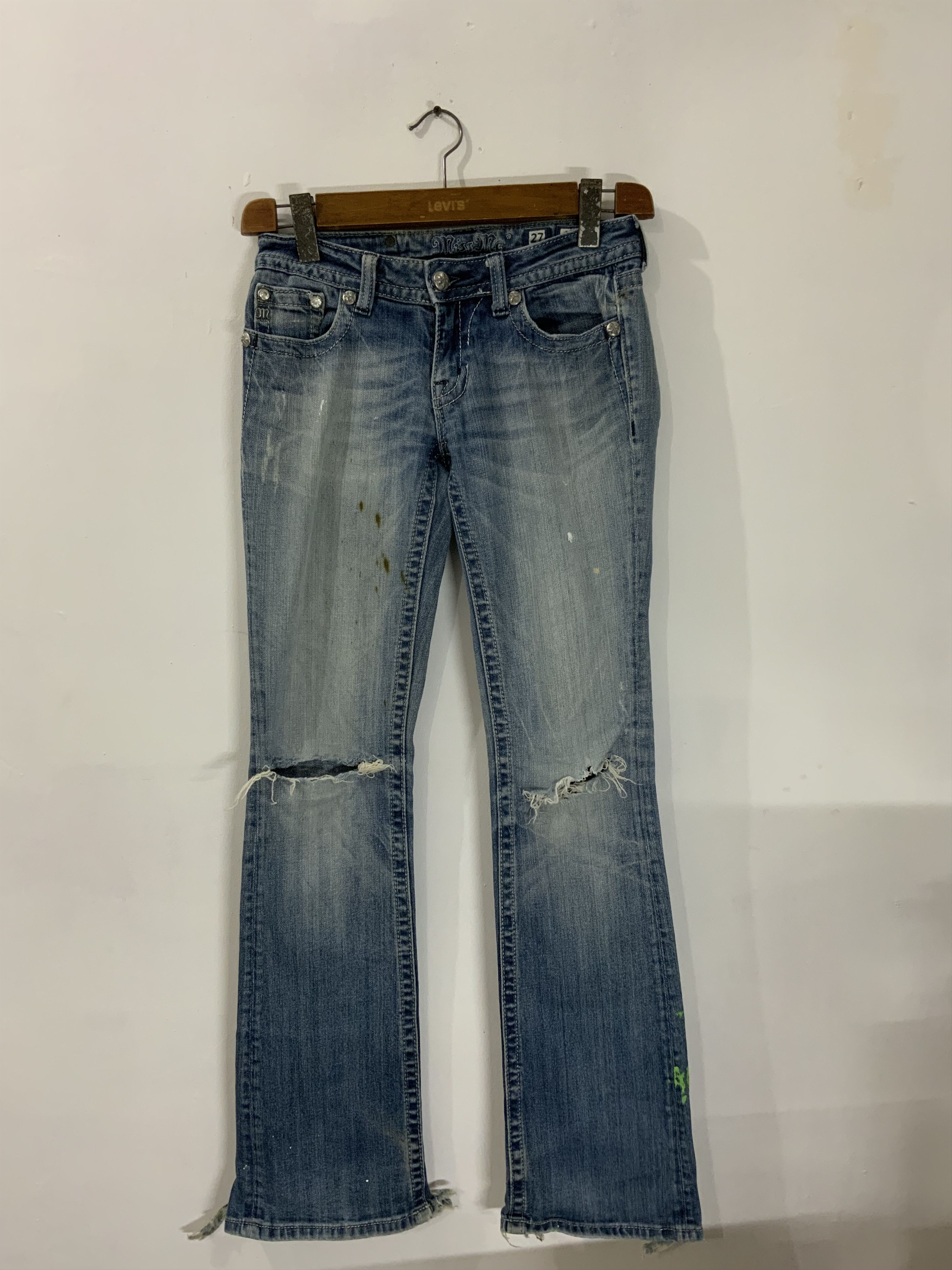 Miss Me Miss Me Boot Cut Denim Size 27" / US 4 / IT 40 - 2 Thumbnail