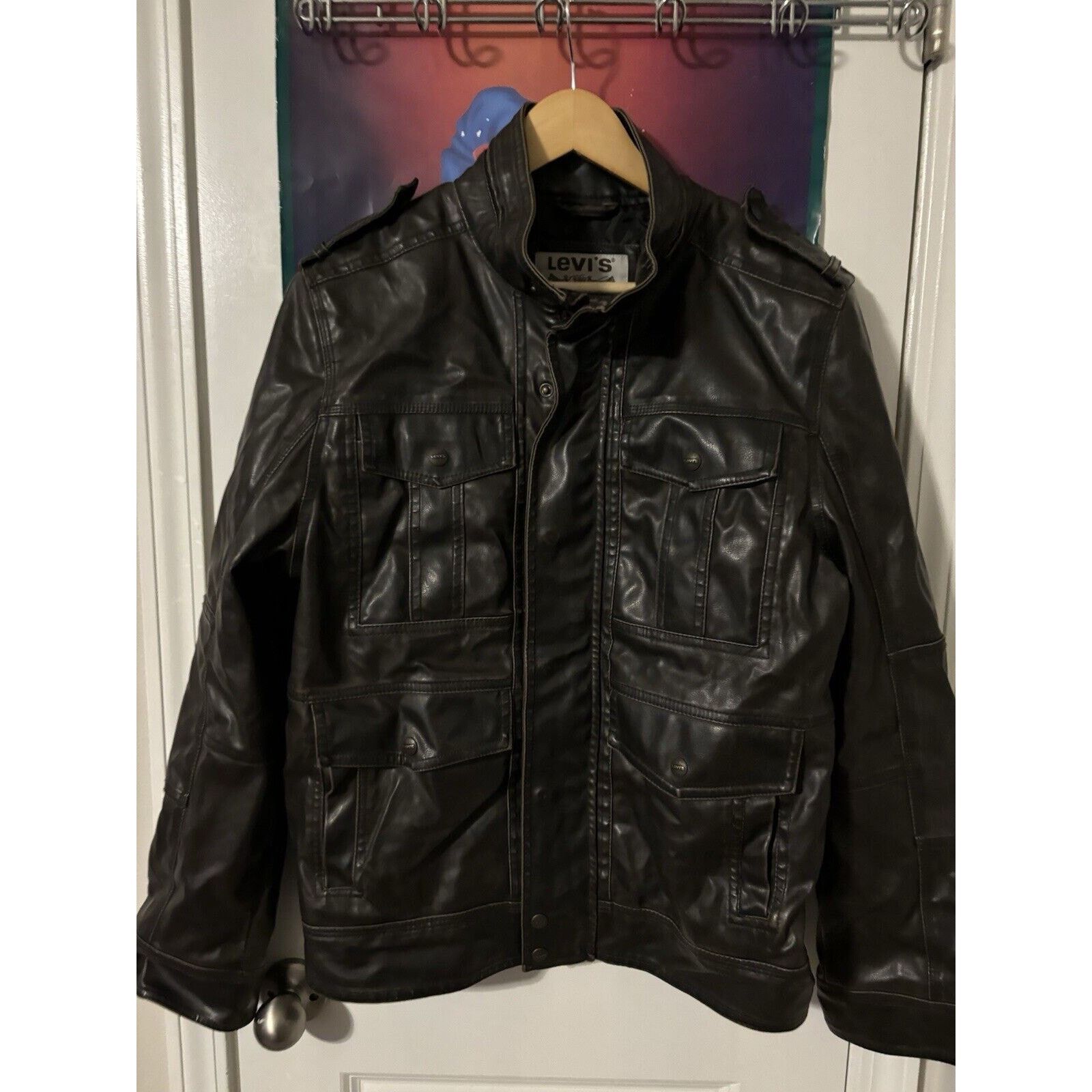 Levi's Brown Levi Strauss Jacket Size Medium Biker Size US M / EU 48-50 / 2 - 2 Thumbnail
