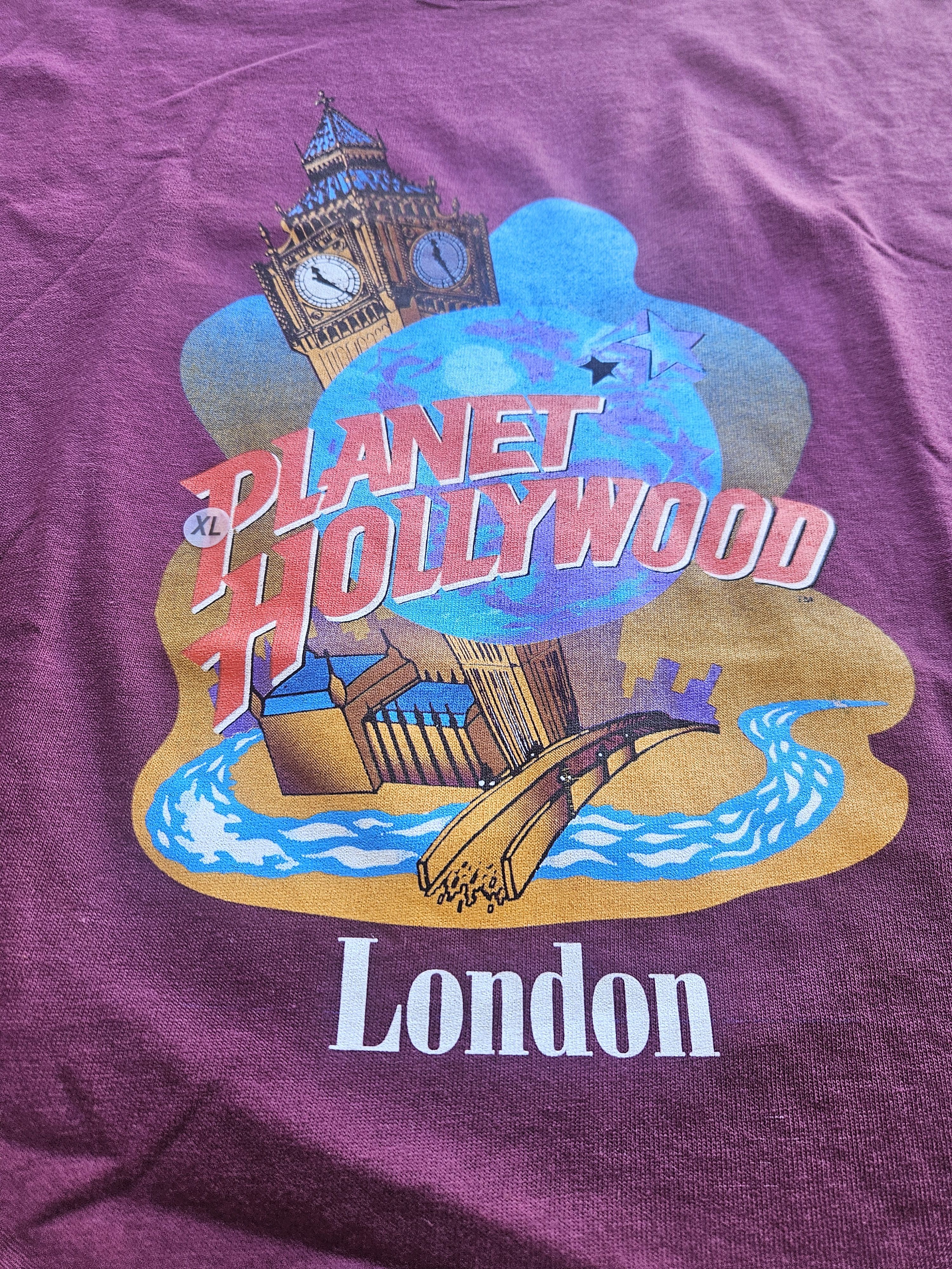 Planet Hollywood Planet Hollywood London Vintage Tee Size US XL / EU 56 / 4 - 2 Thumbnail