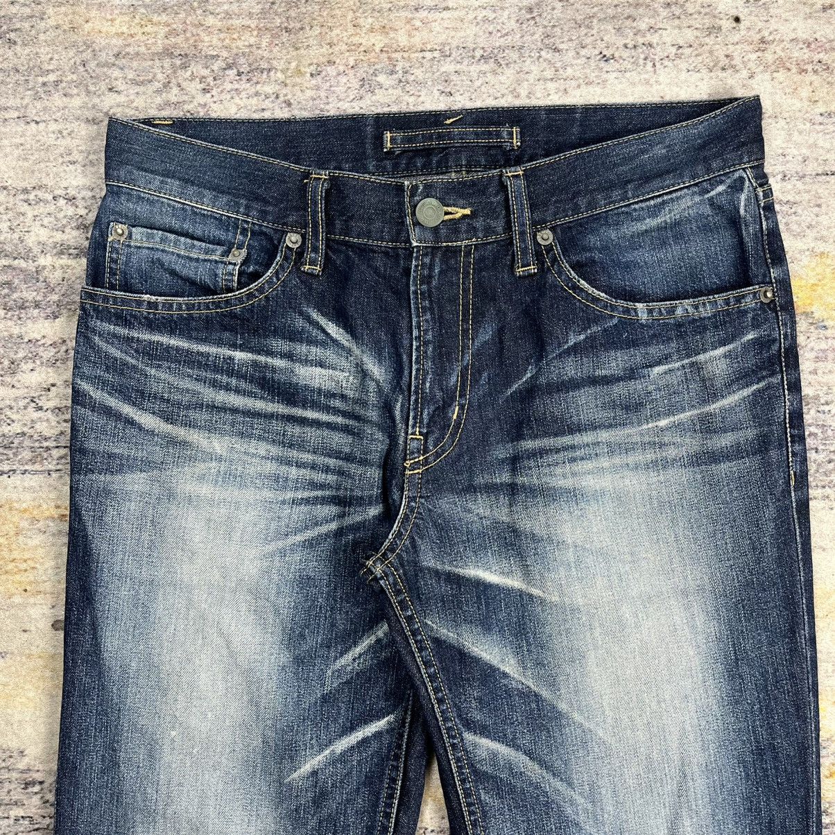 Japanese Brand × Le Grande Bleu (L.G.B.) × PPFM Ppfm mud wash denim pants Size US 30 / EU 46 - 4 Thumbnail