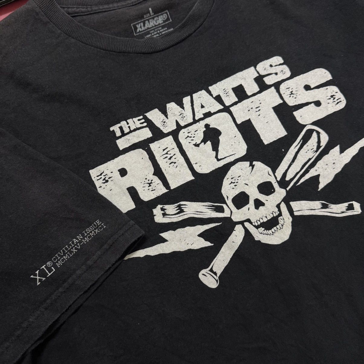 Xlarge Xlarge The Watts Riot Tshirt Size US L / EU 52-54 / 3 - 3 Thumbnail