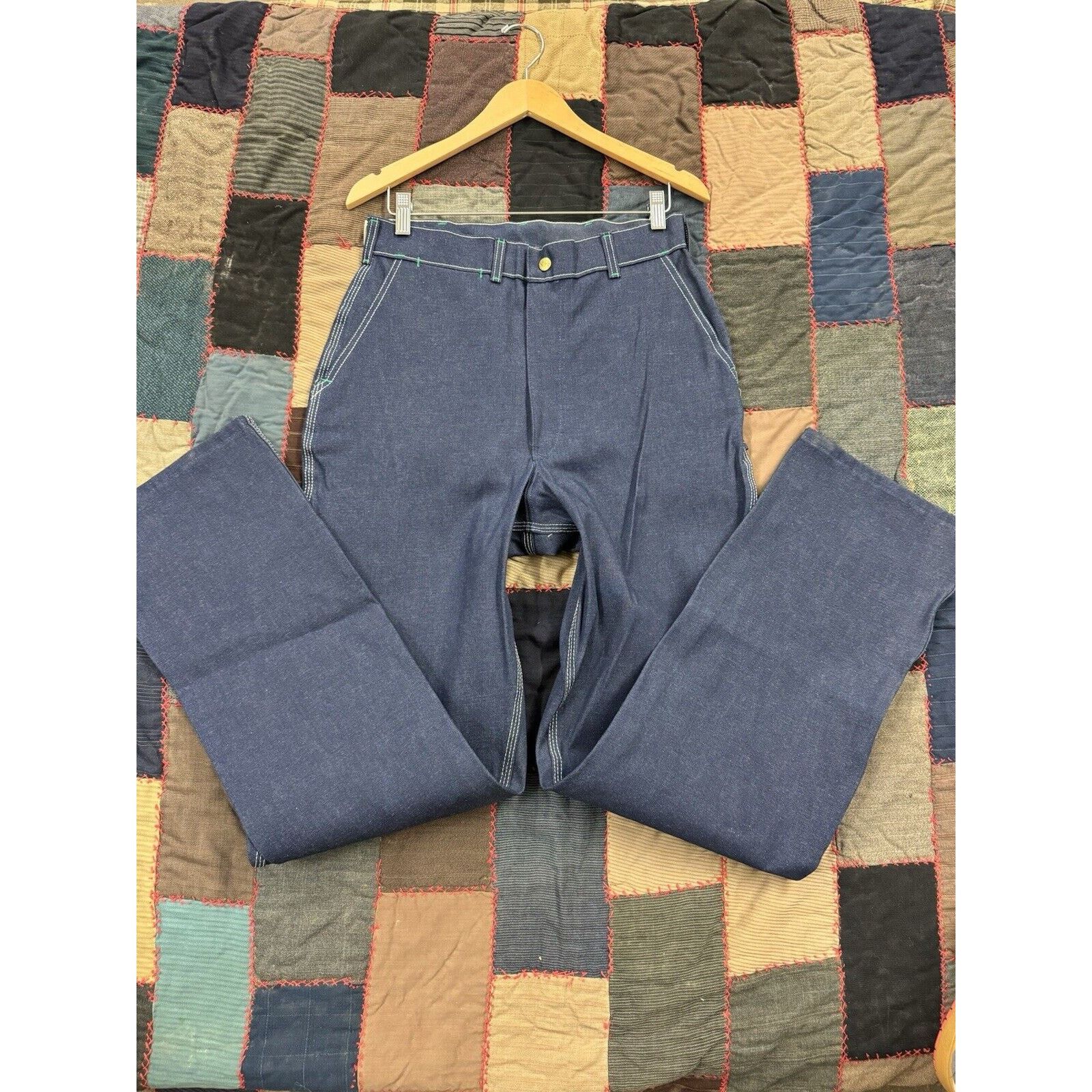 Oshkosh Deadstockn70s Oshkosh B’Gosh Sanforized Denim Mens W30 X L34 Size US 30 / EU 46 - 2 Thumbnail