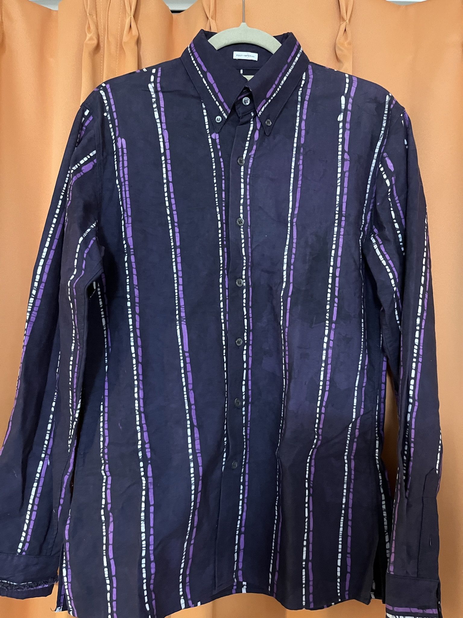 Image of Post Imperial Shirt in Purple, Men's (Size Small)