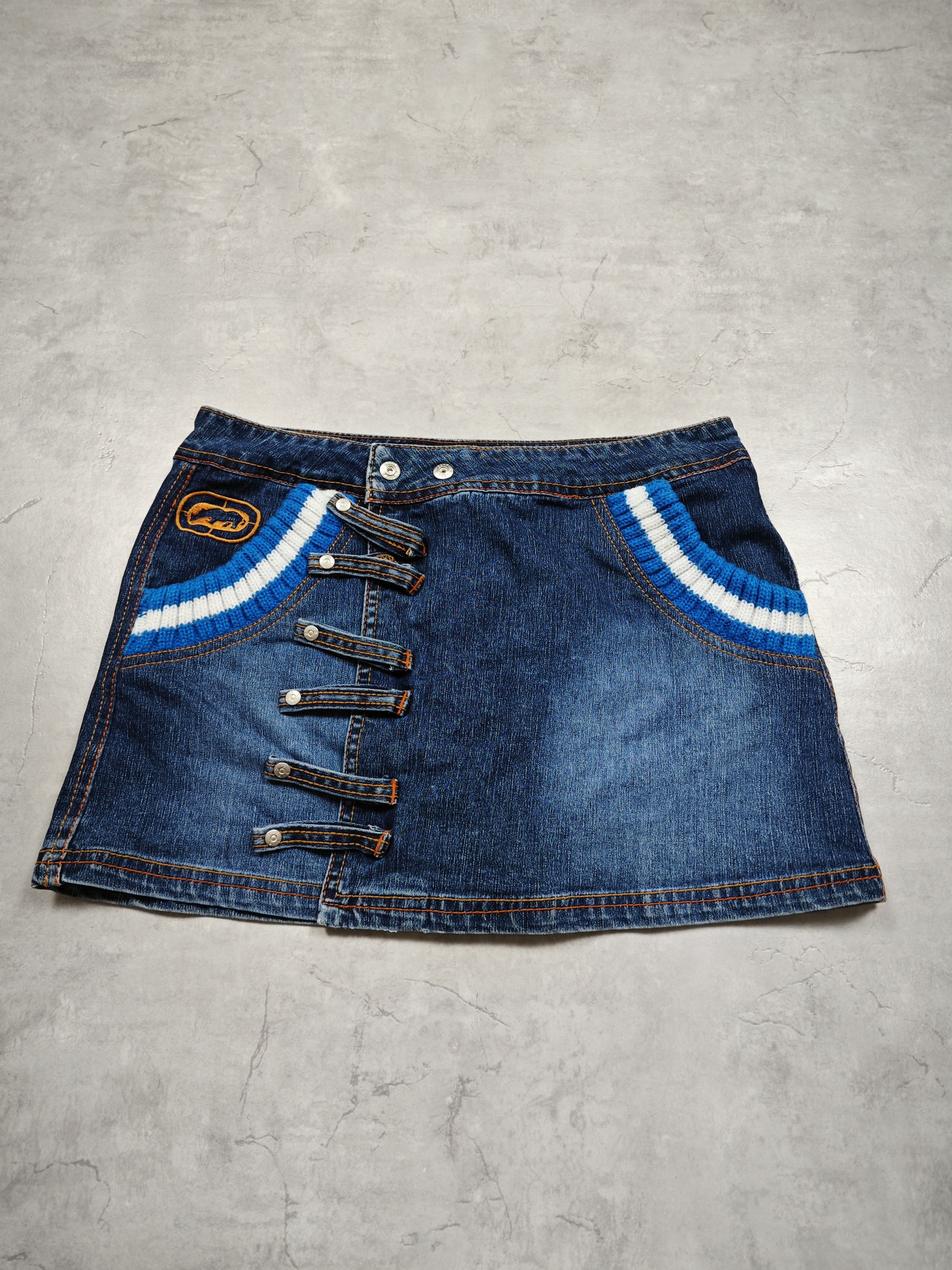 Ecko Unltd. Ecko Vintage Skirt Size 28" / US 6 / IT 42 - 1 Thumbnail