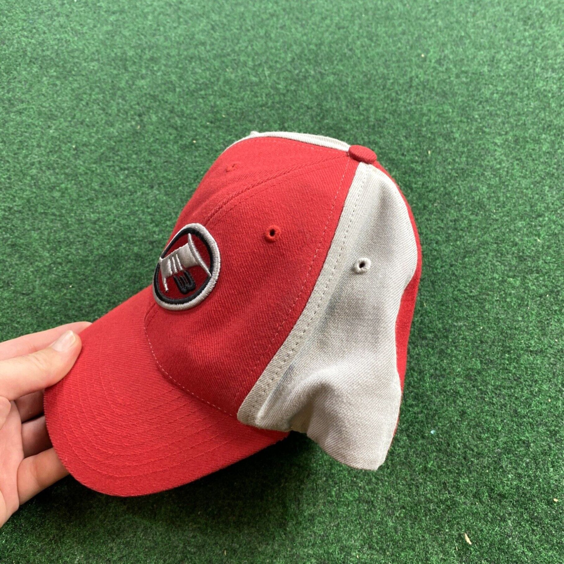 Reebok Vintage Reebok Allen Iverson FlexFit Hat I3 Red Baseball Cap RARE FAST SHIPPING Size ONE SIZE - 3 Thumbnail