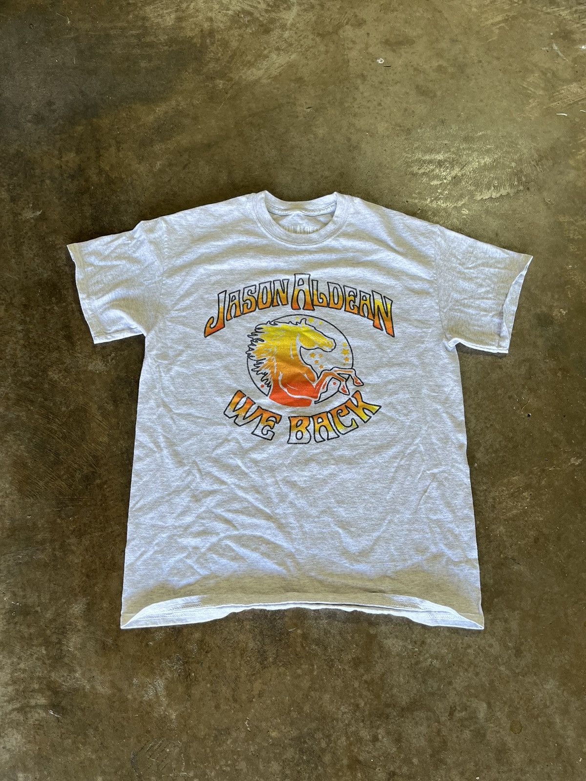 Band Tees Jason Aldean We Back Country Band Tee Size US M / EU 48-50 / 2 - 1 Thumbnail
