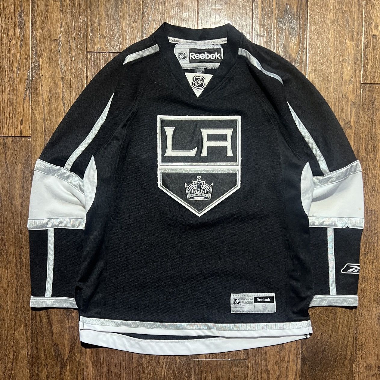 Reebok 2010s LA kings home jersey reebok Size US S / EU 44-46 / 1 - 1 Thumbnail