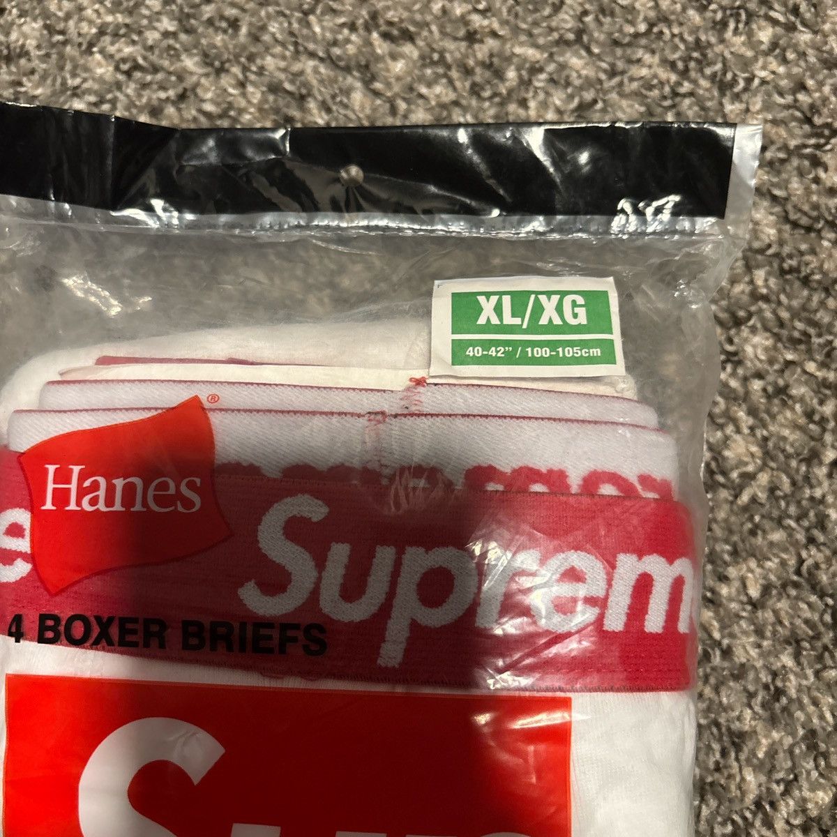 Supreme Supreme hanes boxers Size 40 - 2 Thumbnail