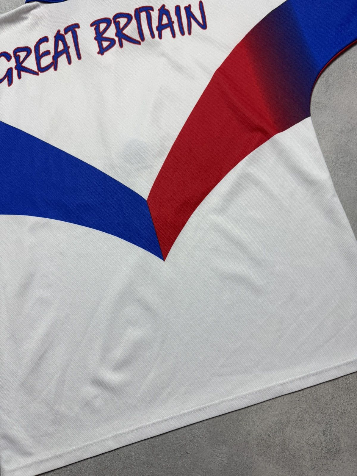 Asics Great Britain 1997 1998 Rugby Shirt Jersey Asics size XXL Size US XXL / EU 58 / 5 - 11 Thumbnail