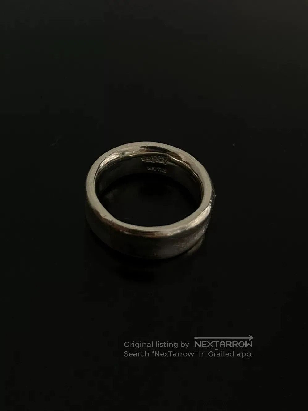 Jean Paul Gaultier Jean Paul Gaultier Minimalist Silver Ring. Size ONE SIZE - 7 Thumbnail