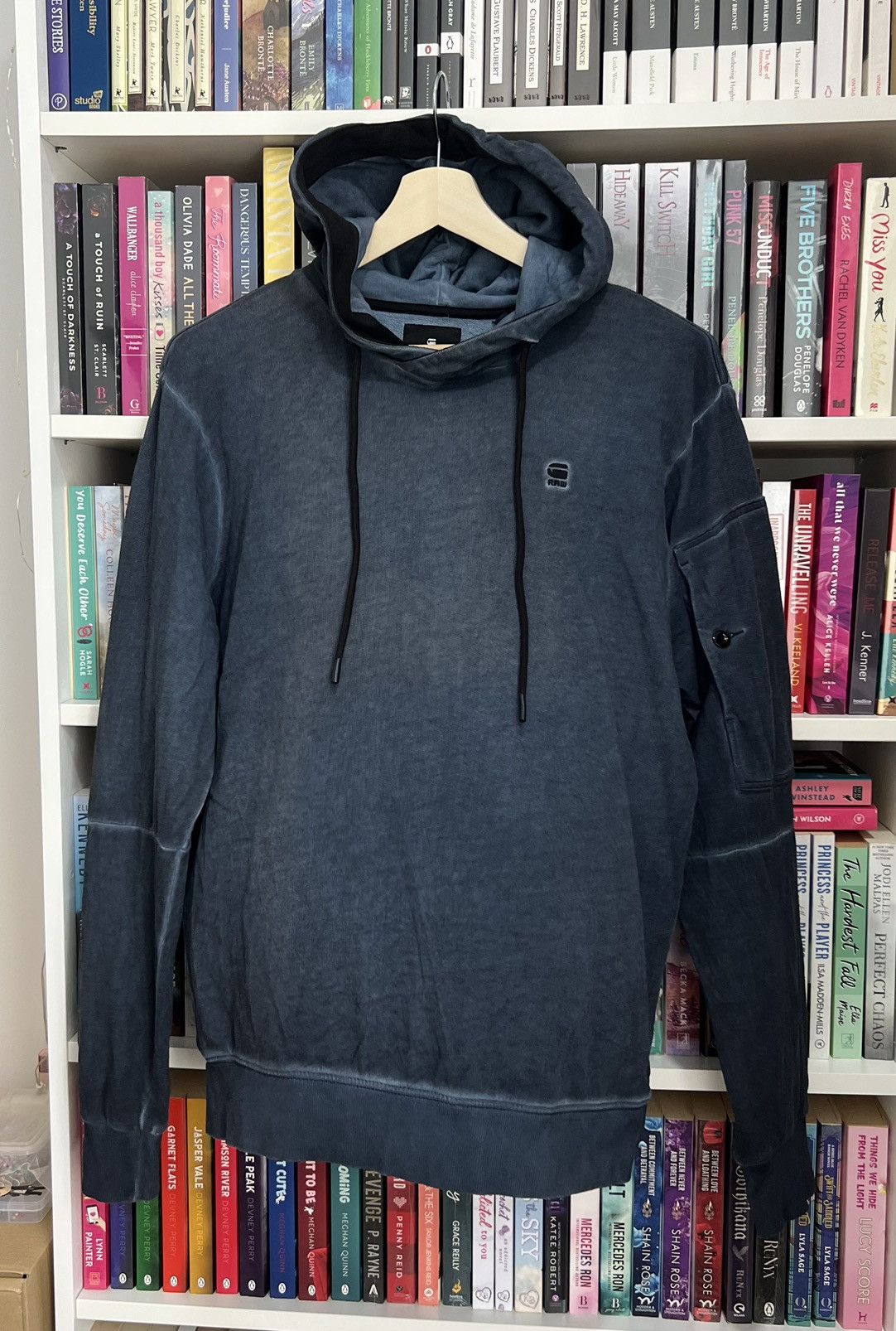 G-Star G-Star RAW Denim Indigo Hoodie Size US M / EU 48-50 / 2 - 1 Thumbnail