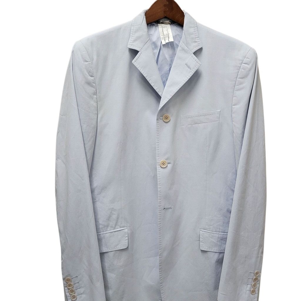 Dolce & Gabbana Dolce & Gabbana Powder Blue 3-Button Side Vent 48R (38US) Size 48L - 6 Thumbnail