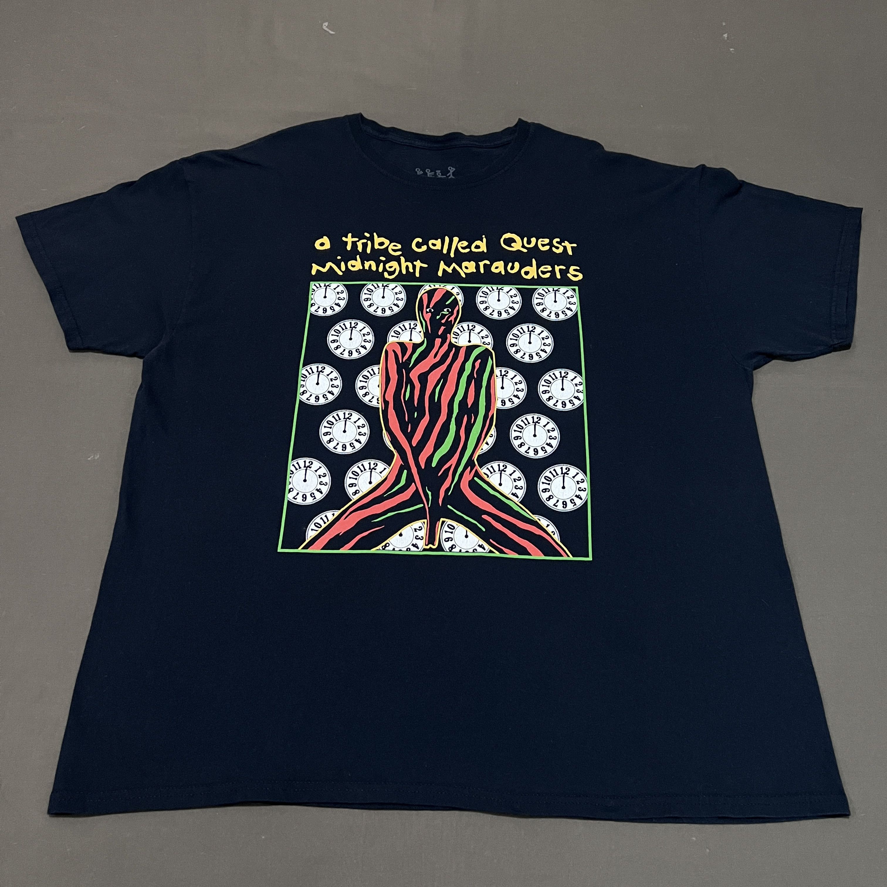 Band Tees × Rap Tees A Tribe Called Quest ATCQ Hiphop Rap Promo Tee 2XL Size US XXL / EU 58 / 5 - 4 Thumbnail