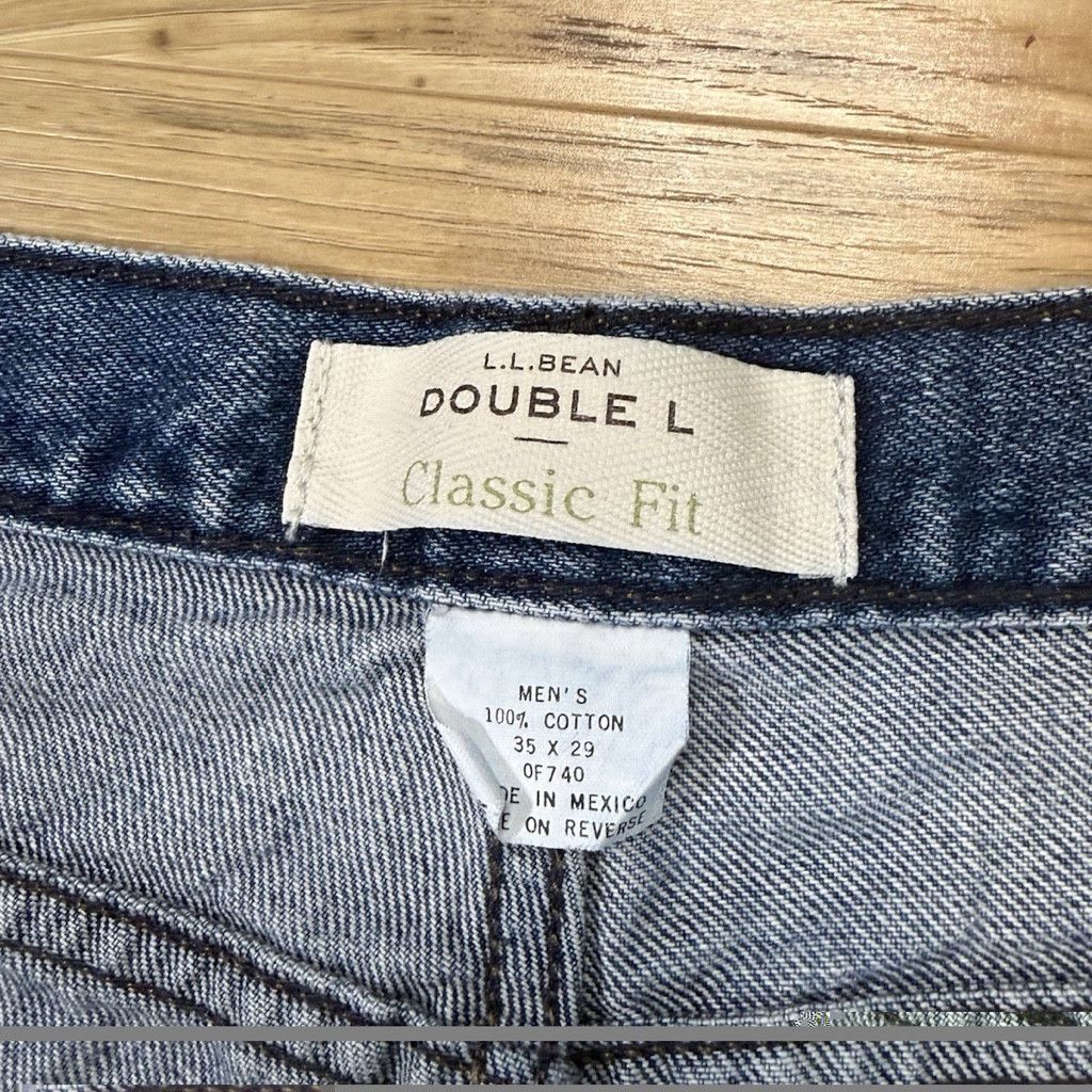 L.L. Bean L.L. Bean Double L Jeans Men’s 35x29 Classic Fit Size US 36 / EU 52 - 12 Thumbnail