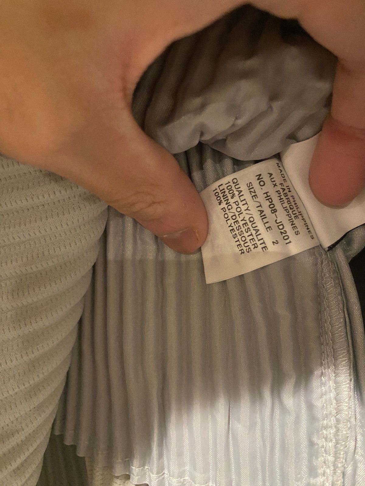 Homme Plisse Issey Miyake Homme Plisse 2-piece blazer grey (blazer sz 2 + pants sz 1) Size 38S - 7 Thumbnail