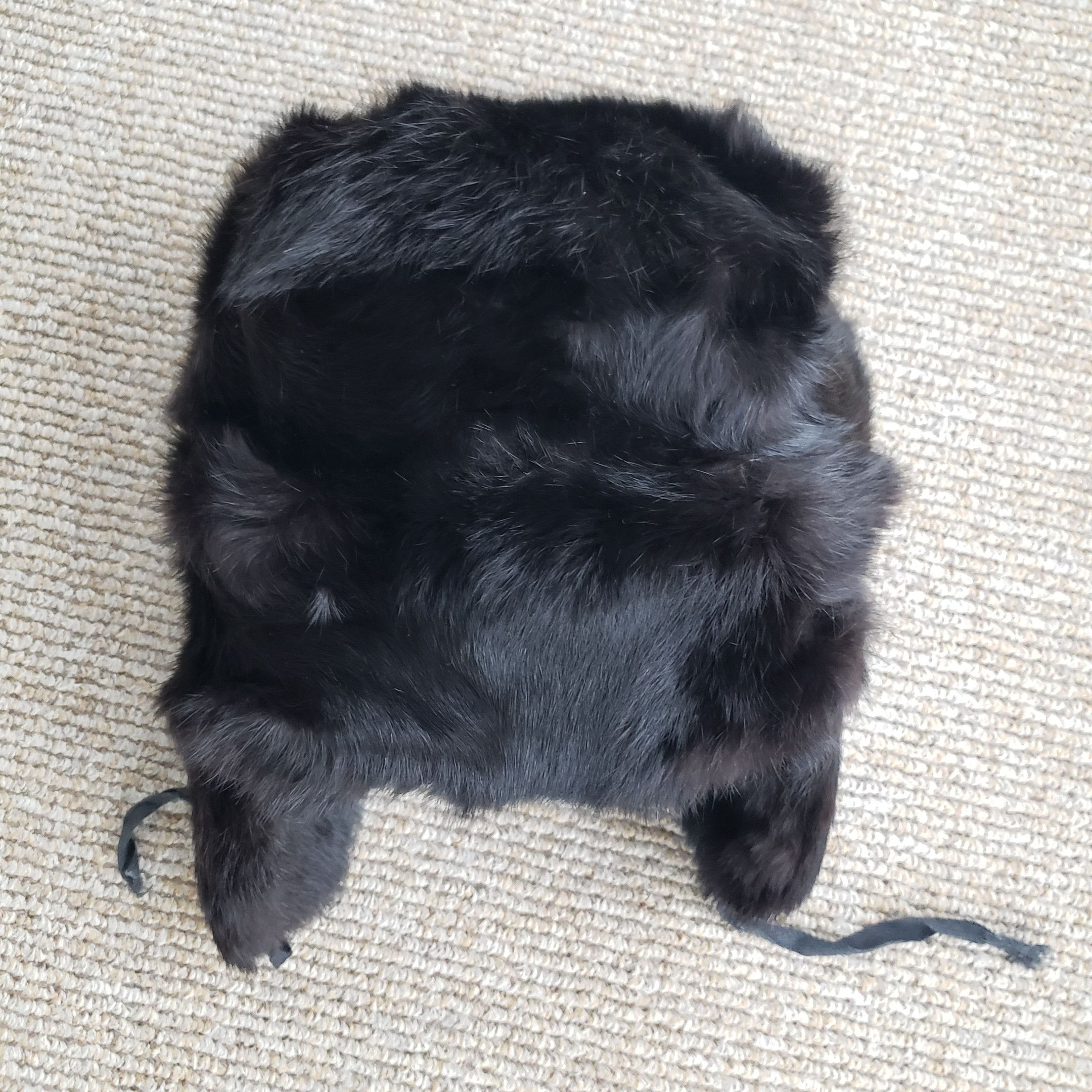 Other Genuine Mink Fur Hat - Ushanka Rot Front Size ONE SIZE - 14 Thumbnail