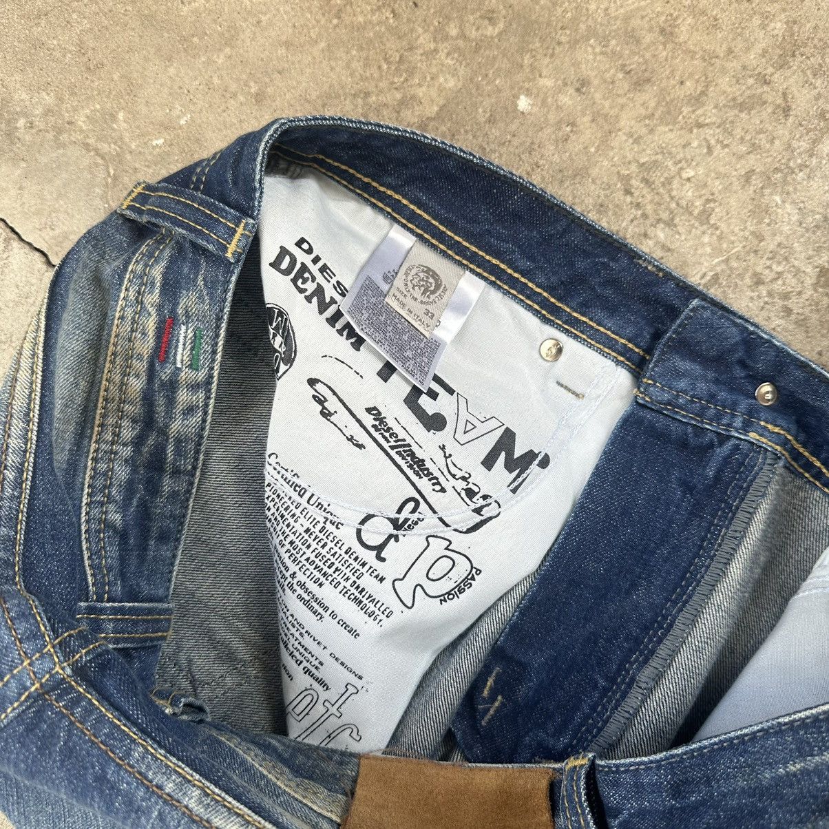 DNA × Diesel 🔥 MUDWASH 🔥VINTAGE DIESEL x DNA JEANS RIPPED DENIM PANTS W33 Size US 33 - 8 Thumbnail