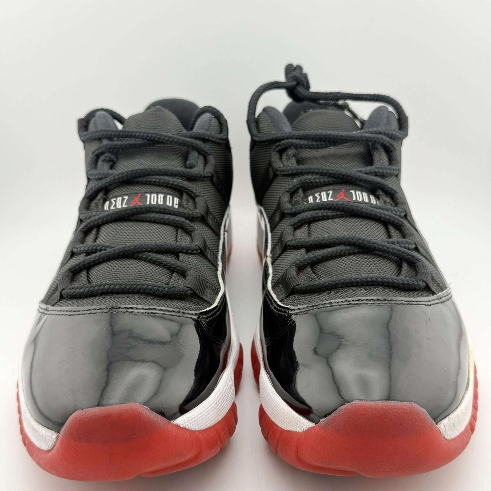Nike Air Jordan 11 Retro Low Black/Varsity Red-White Size US 11 / EU 44 - 3 Thumbnail
