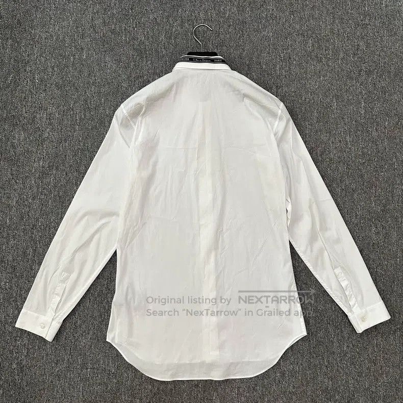 Dior Dior Size39 Shirt with neckline and slogan Size US XXS / EU 40 - 3 Thumbnail
