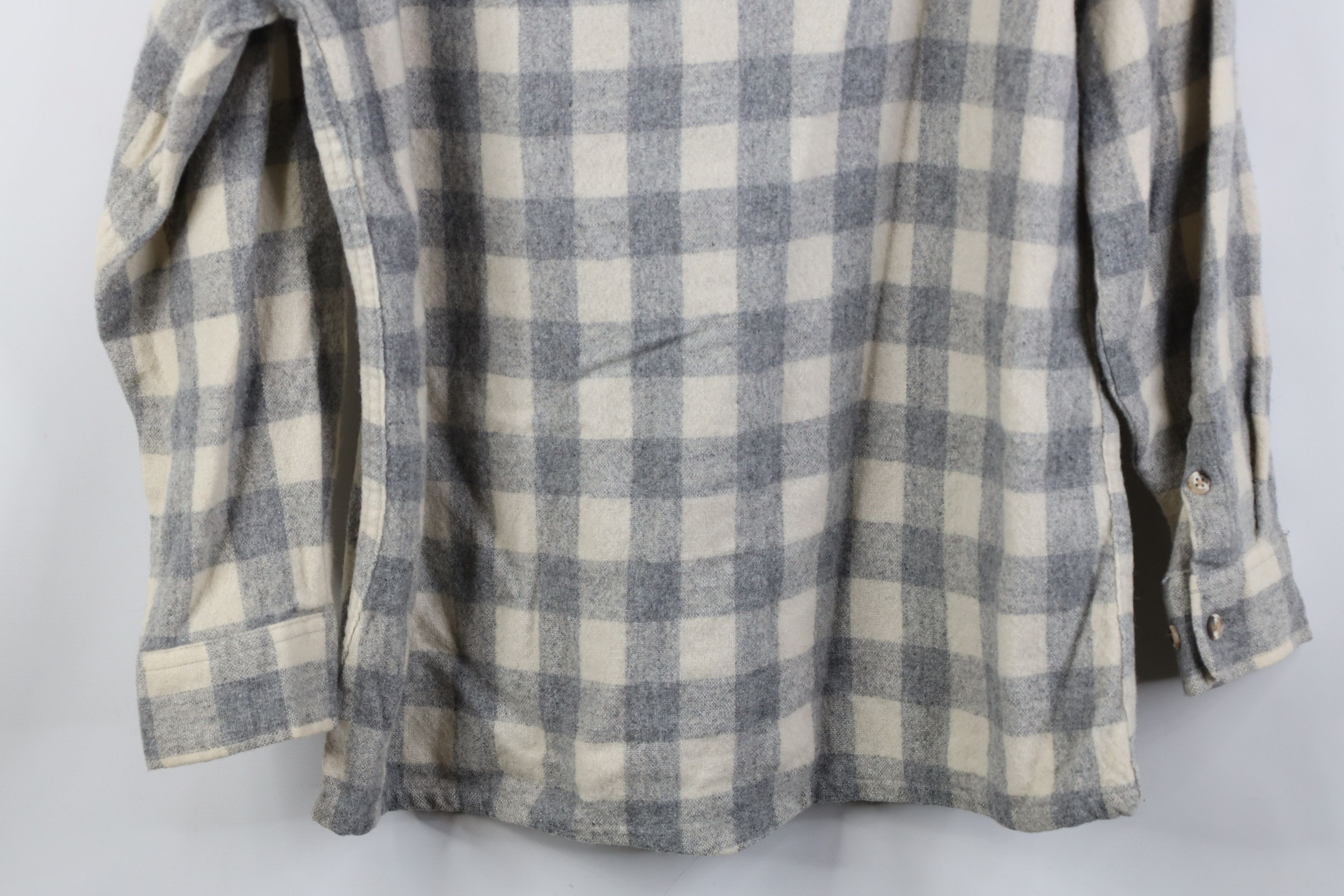 Vintage Vintage 70s Streetwear Double Pocket Button Shirt Plaid Size US S / EU 44-46 / 1 - 12 Thumbnail