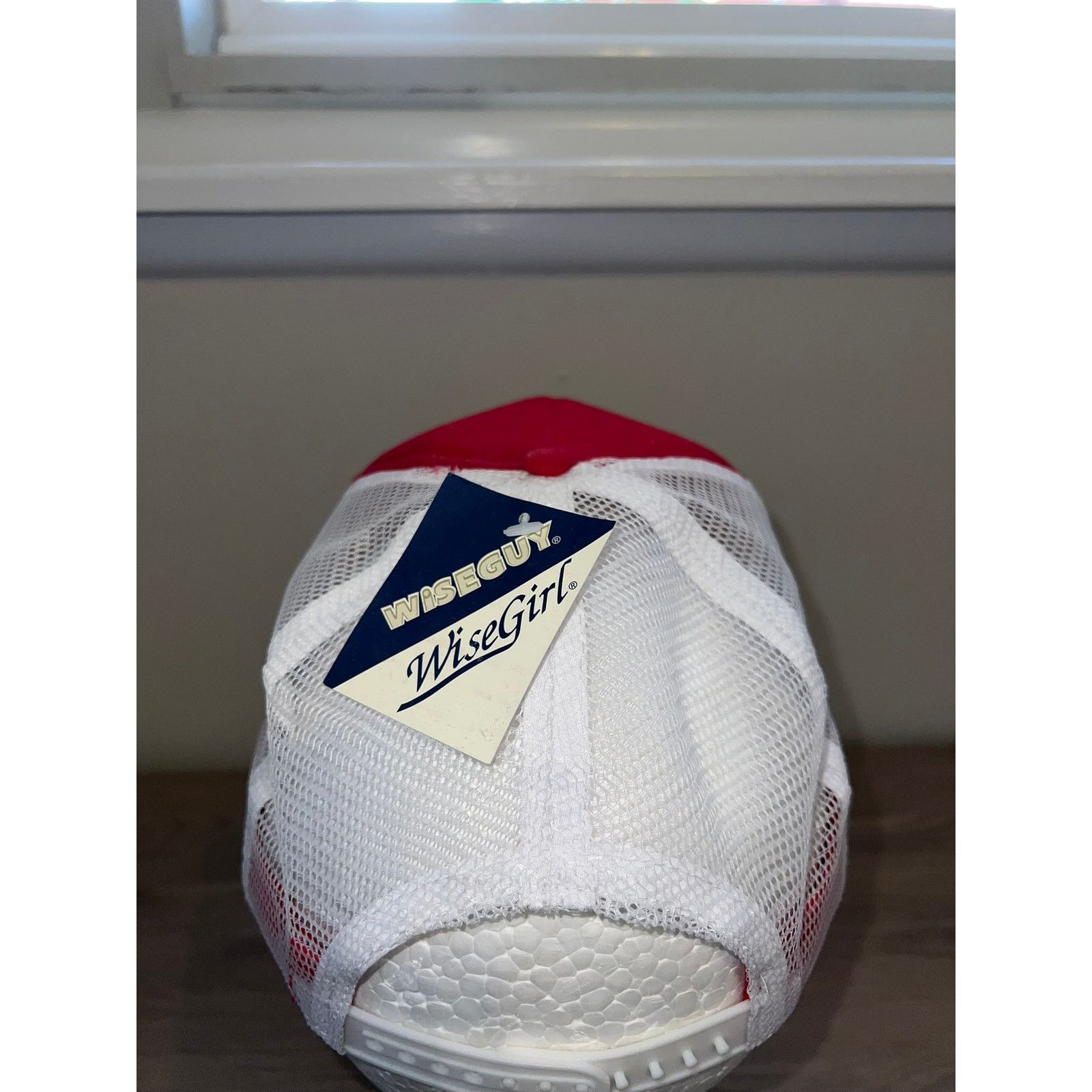 Vintage Y2K Von B*tch Red White Trucker Hat Designer Spoof 2000s OS Size ONE SIZE - 4 Thumbnail