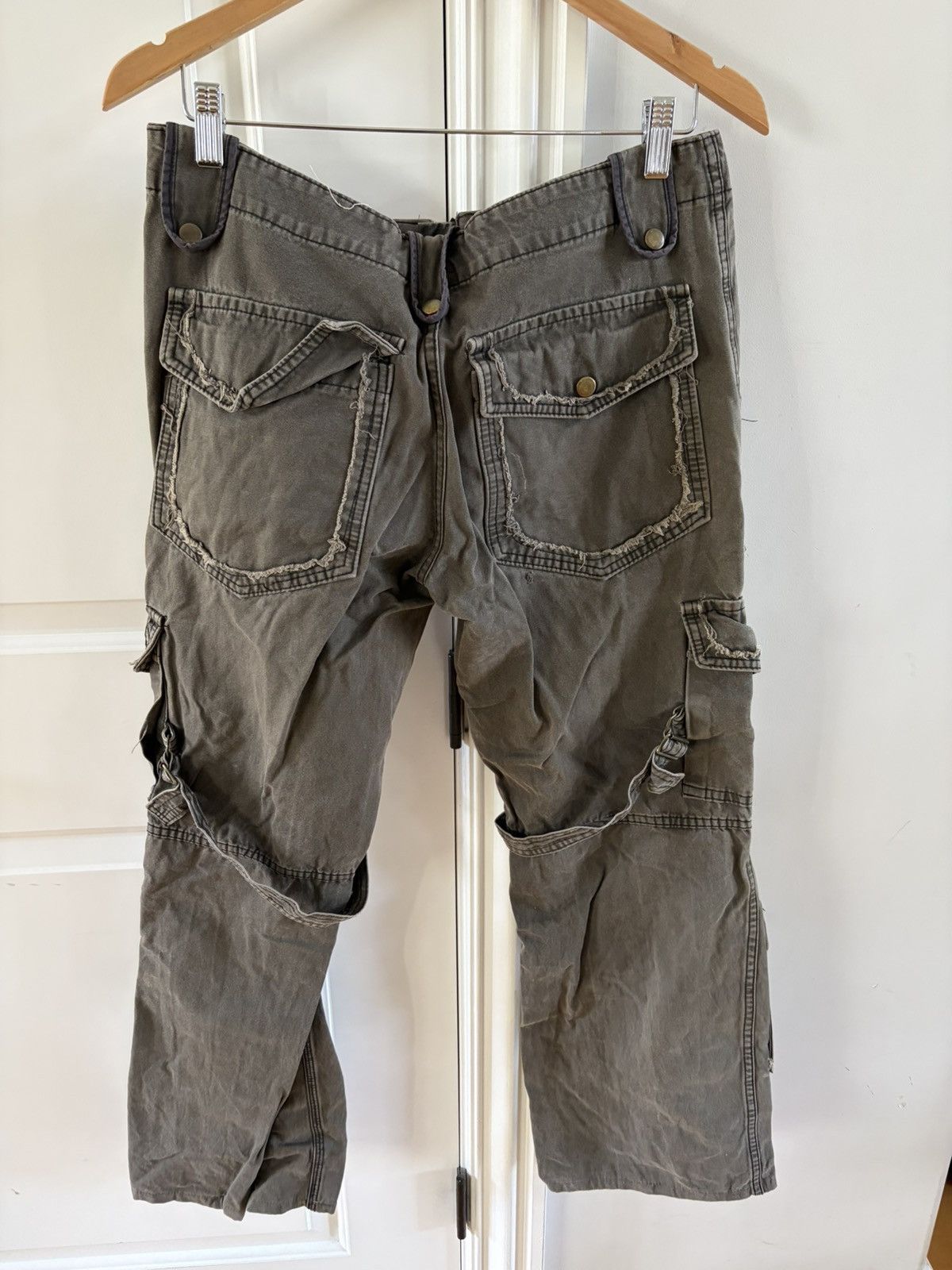 Japanese Brand N9 Bondage Cargo Pants Size US 31 - 2 Thumbnail