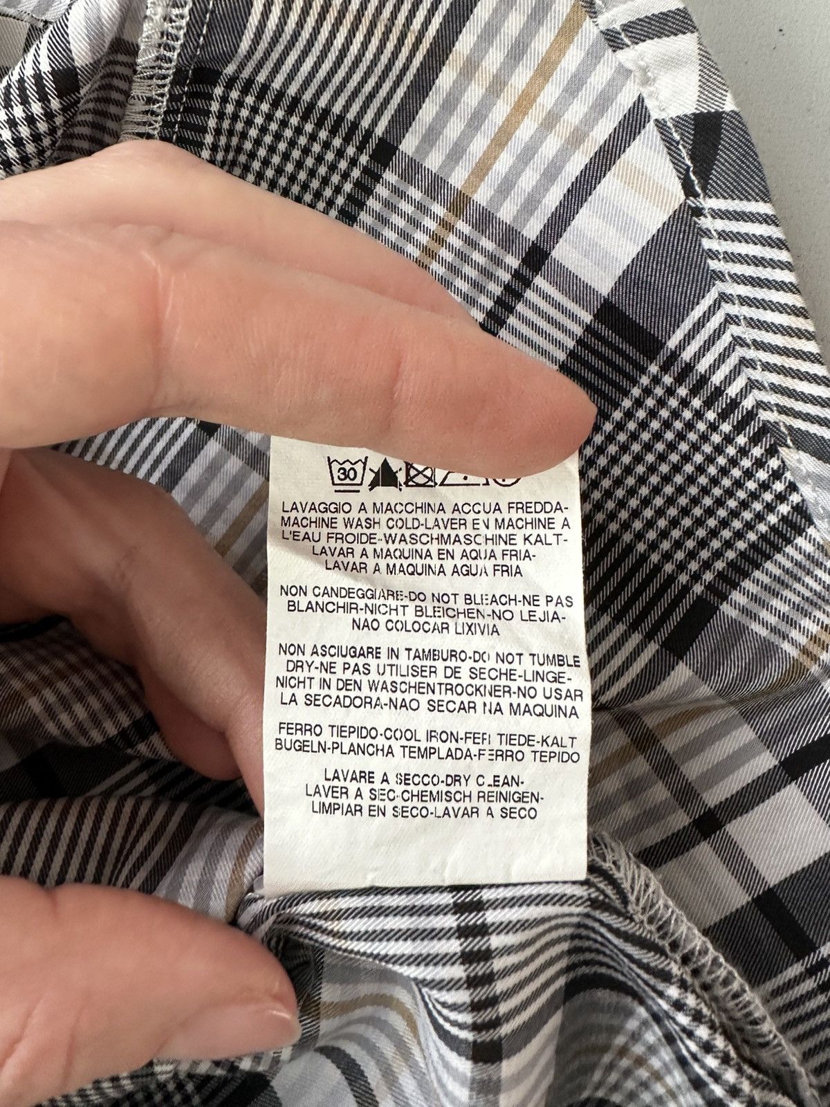 Other Vintage Naracamie Check Button Up Shirt Long Sleeve Size US L / EU 52-54 / 3 - 11 Thumbnail