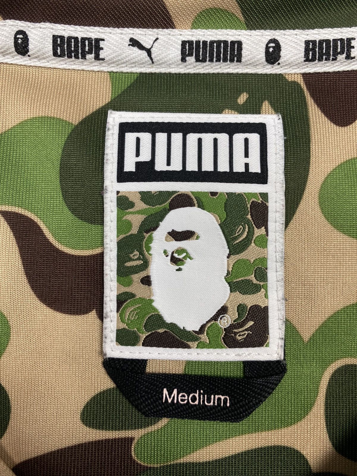 Bape × Puma A Bathing Ape Bape x Puma ABC Camo Jersey T Shirt Size US M / EU 48-50 / 2 - 10 Thumbnail