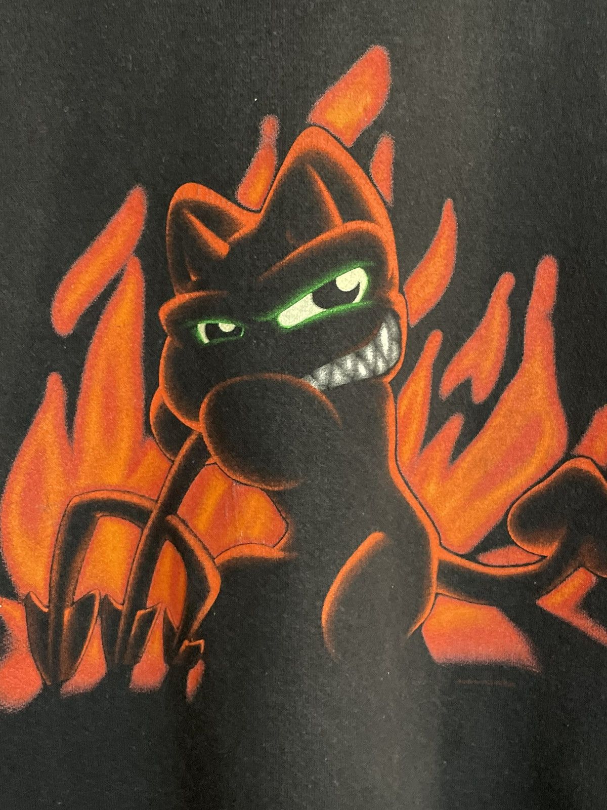 Vintage Vintage Demon Graphic Rock Band Faded T-shirt Y2K Size US L / EU 52-54 / 3 - 6 Thumbnail