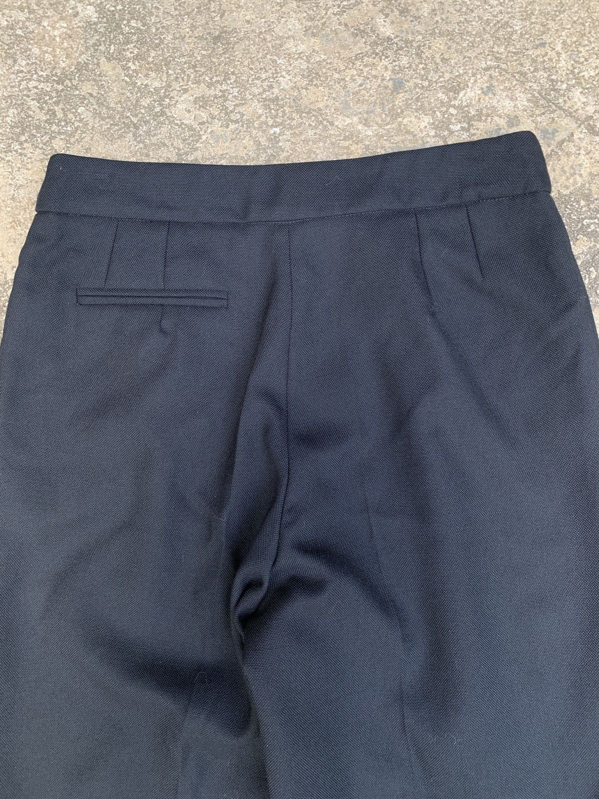 Cacharel cacharel Paris Black Virgin Wool Casual Snap Trouser Pants Size 27" / US 4 / IT 40 - 8 Thumbnail