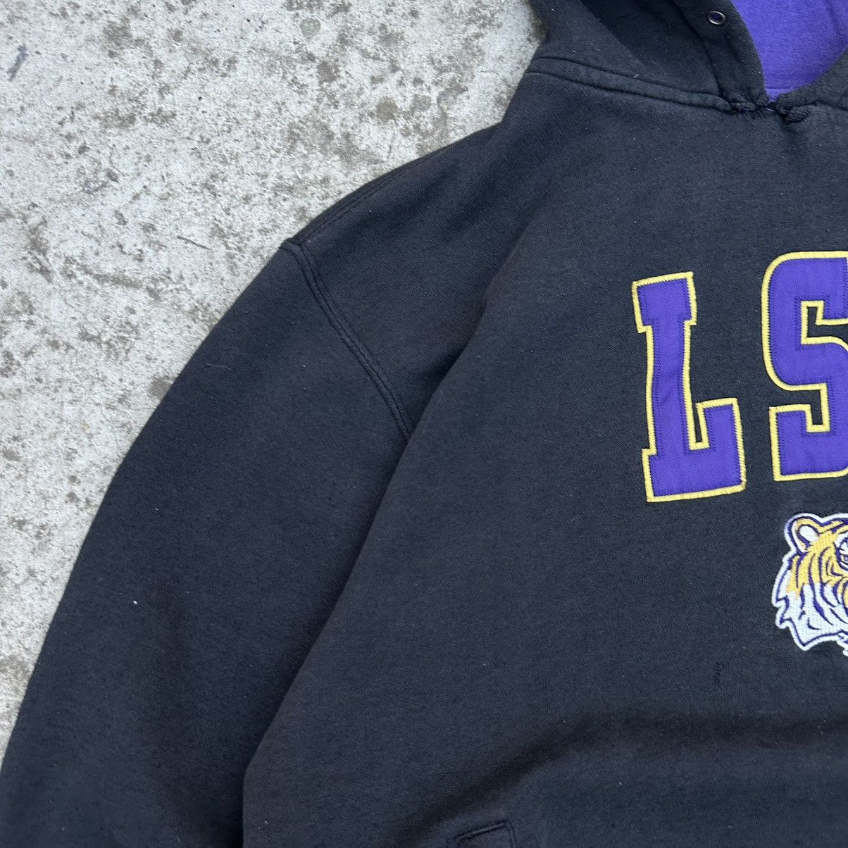 Timex Vintage Japanese Style LSU Tigers 47 Hoodie Champs Hoodie Size US XL / EU 56 / 4 - 5 Thumbnail