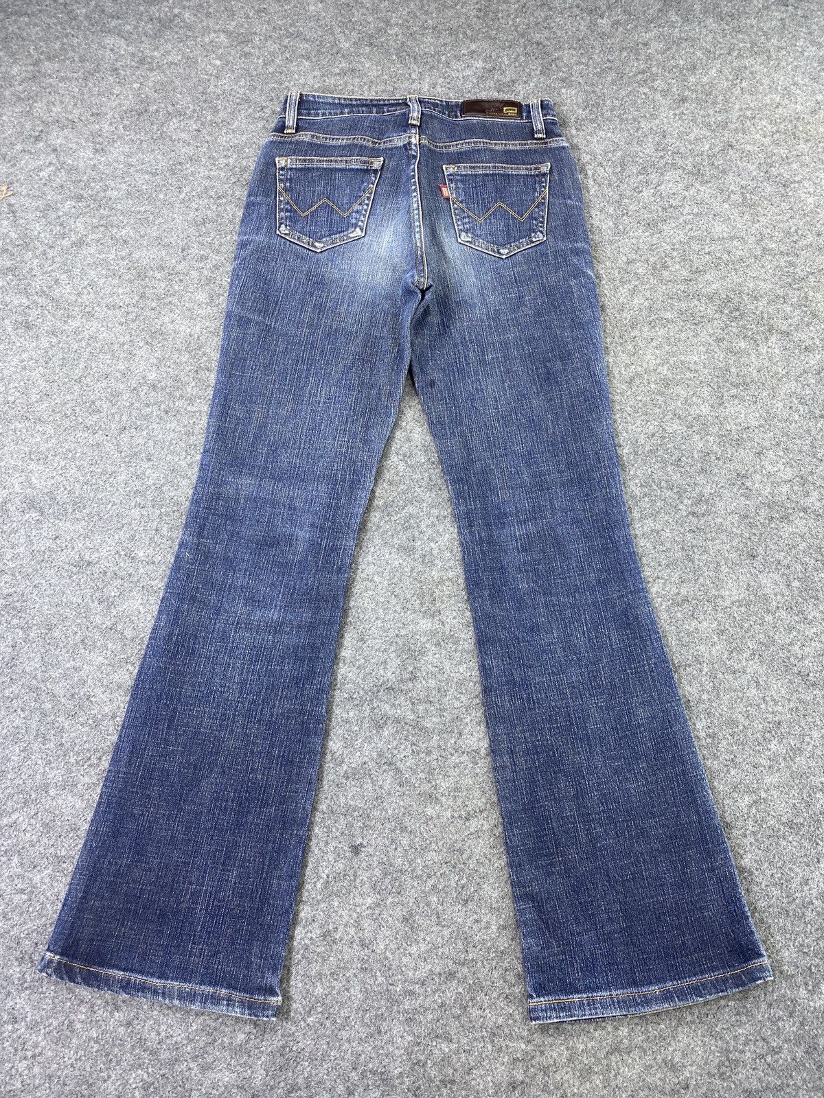 Edwin × Jean × Vintage Miss Edwin Blue Wash Flare Jeans - J986 Size 26" / US 2 / IT 38 - 4 Thumbnail