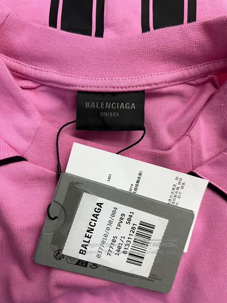 Balenciaga Balenciaga Logo Letter Print Casual Short Sleeve Crew Neck Size US S / EU 44-46 / 1 - 3 Thumbnail