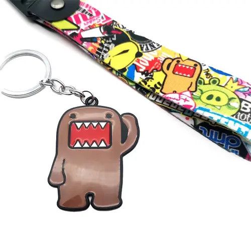 Vintage Domo Kun Mental keychain Size ONE SIZE - 3 Thumbnail