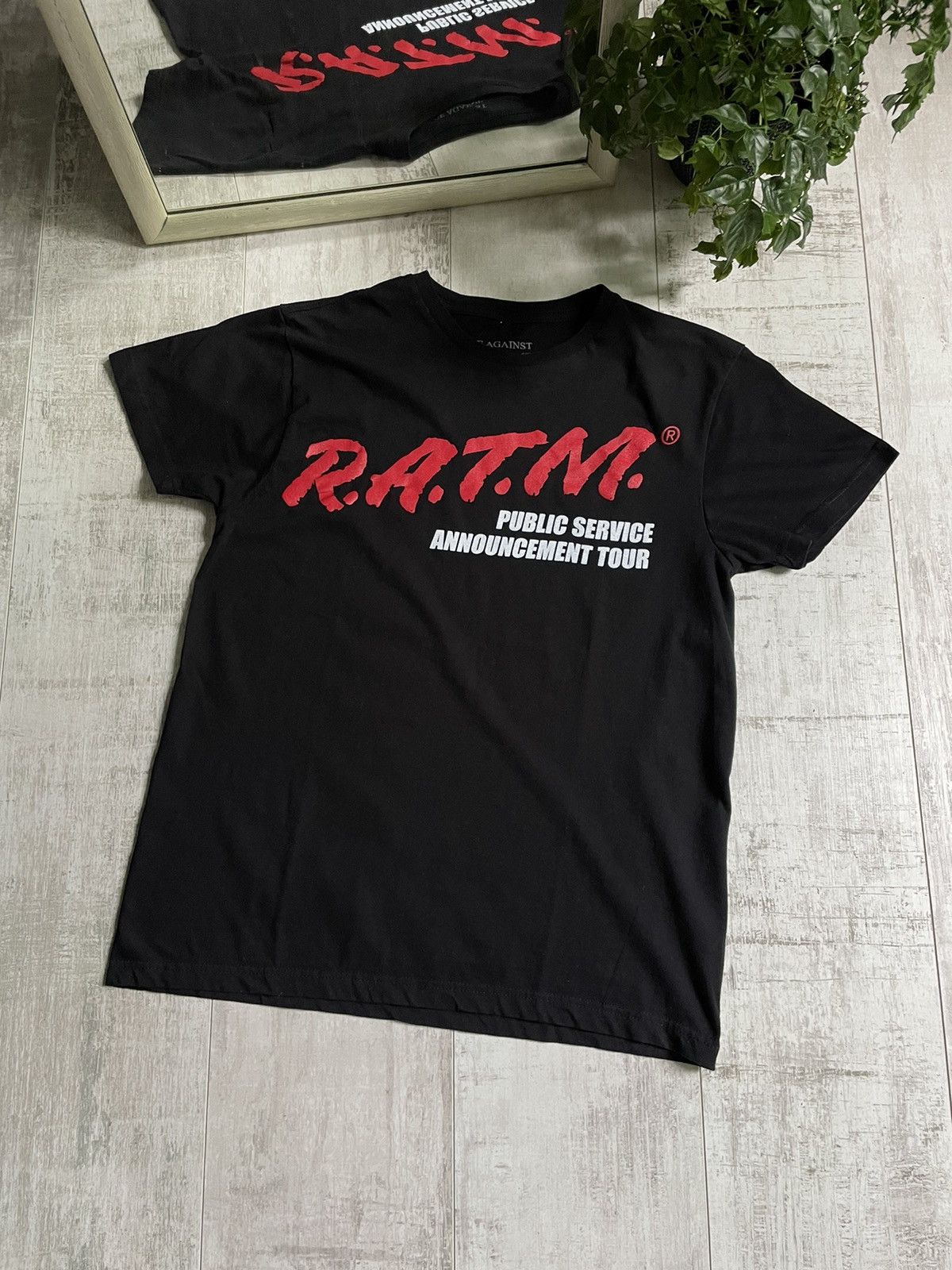 Rage Against The Machine Rage Against The Machine 2022 Tour T-Shirt Black RARE Size US M / EU 48-50 / 2 - 2 Thumbnail