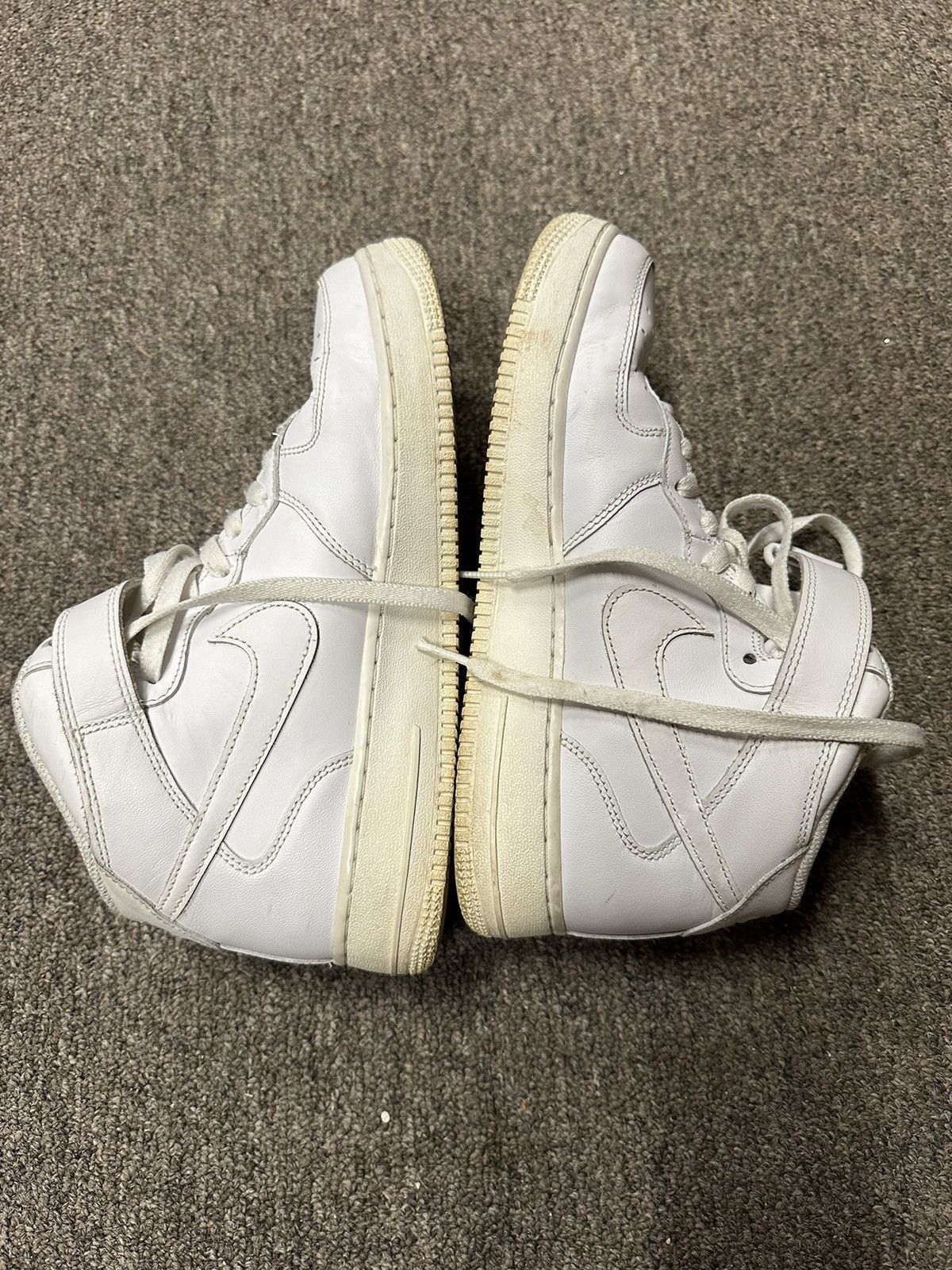 Nike AF1 mid white Size US 8.5 / EU 41-42 - 1 Thumbnail