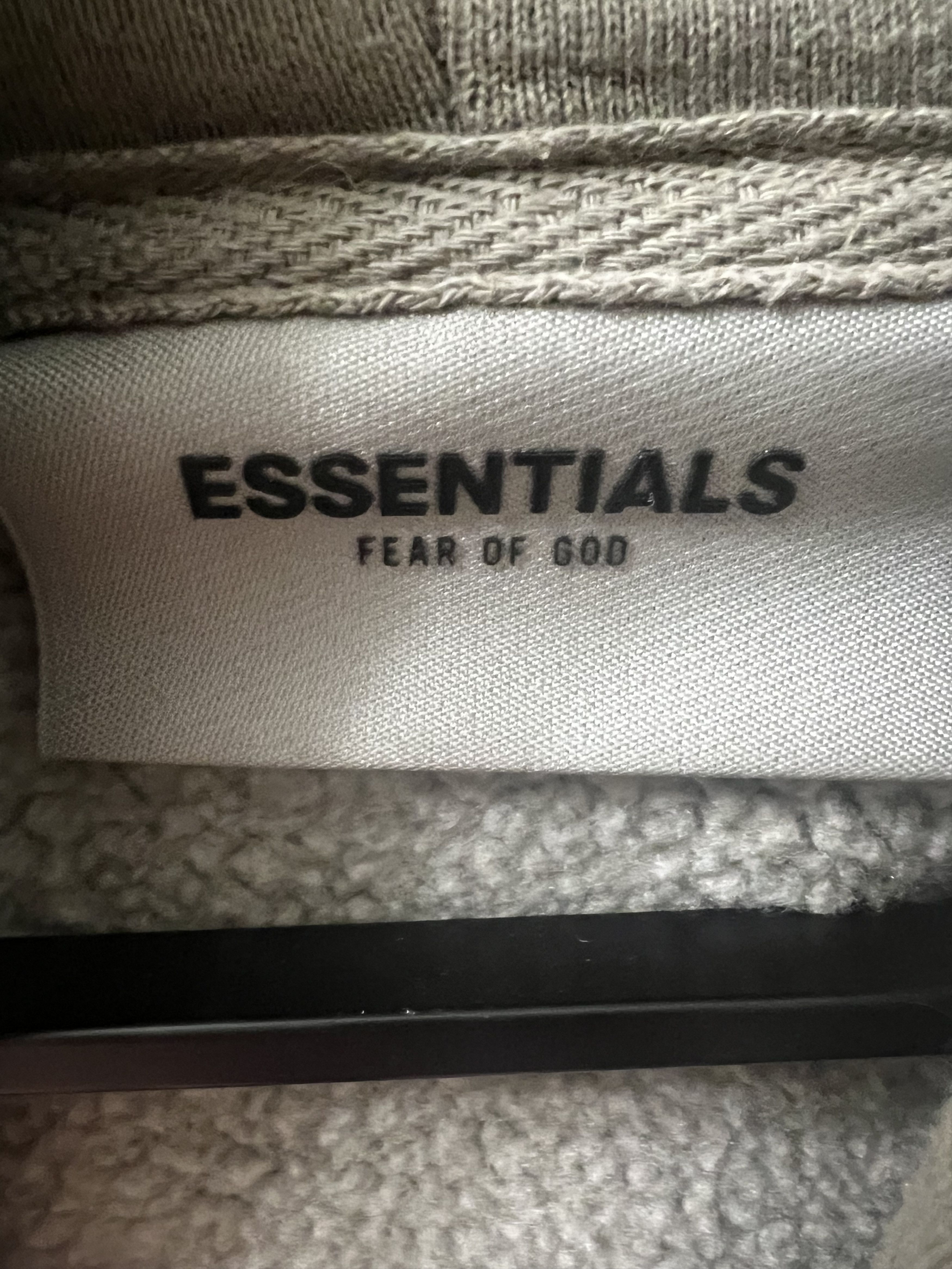 Essentials Fear of God Essentials Hoodie Cement Size US M / EU 48-50 / 2 - 4 Thumbnail