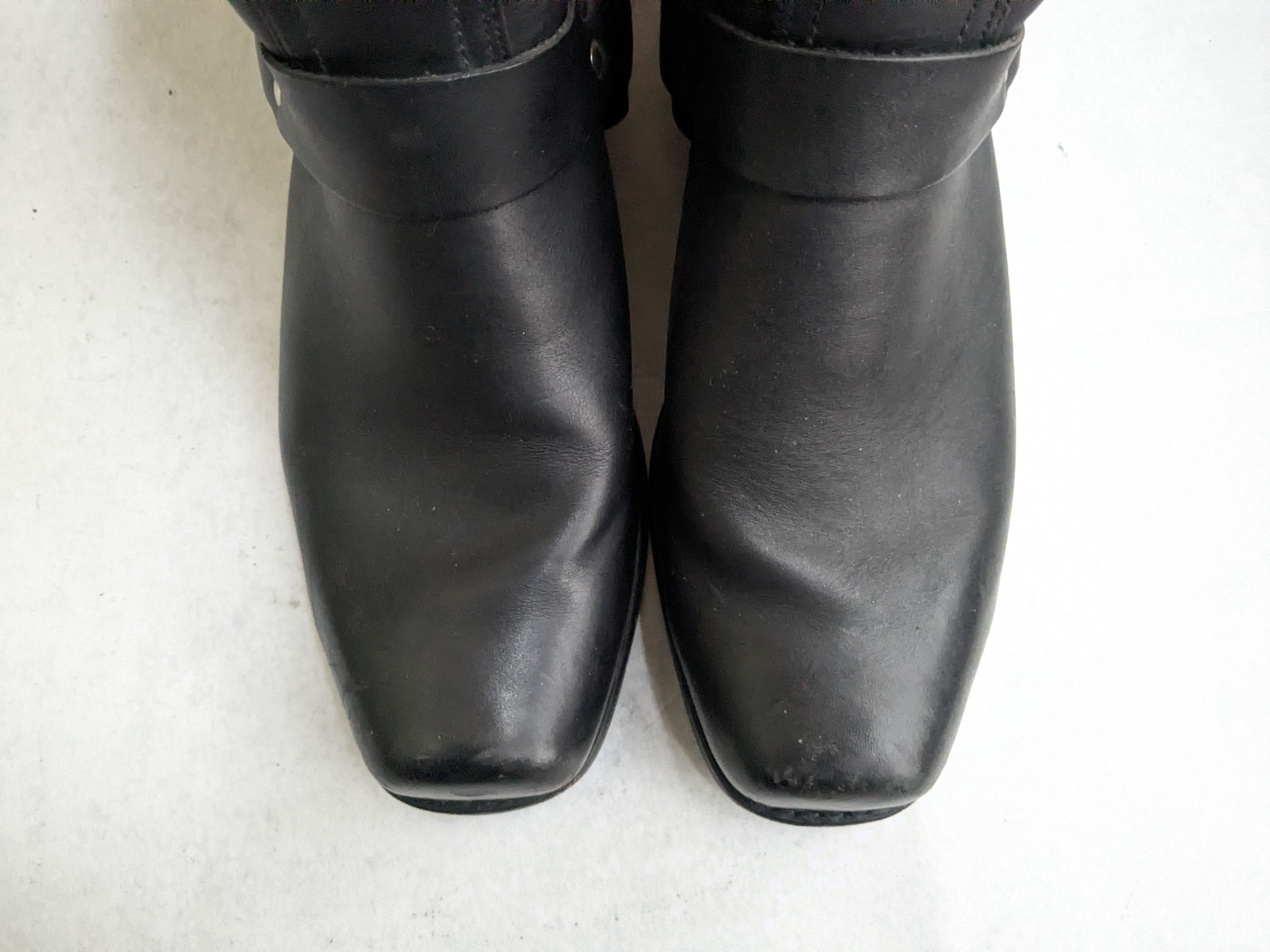 Frye Frye Harness Boots Black 13 M Leather Size US 13 / EU 46 - 3 Thumbnail