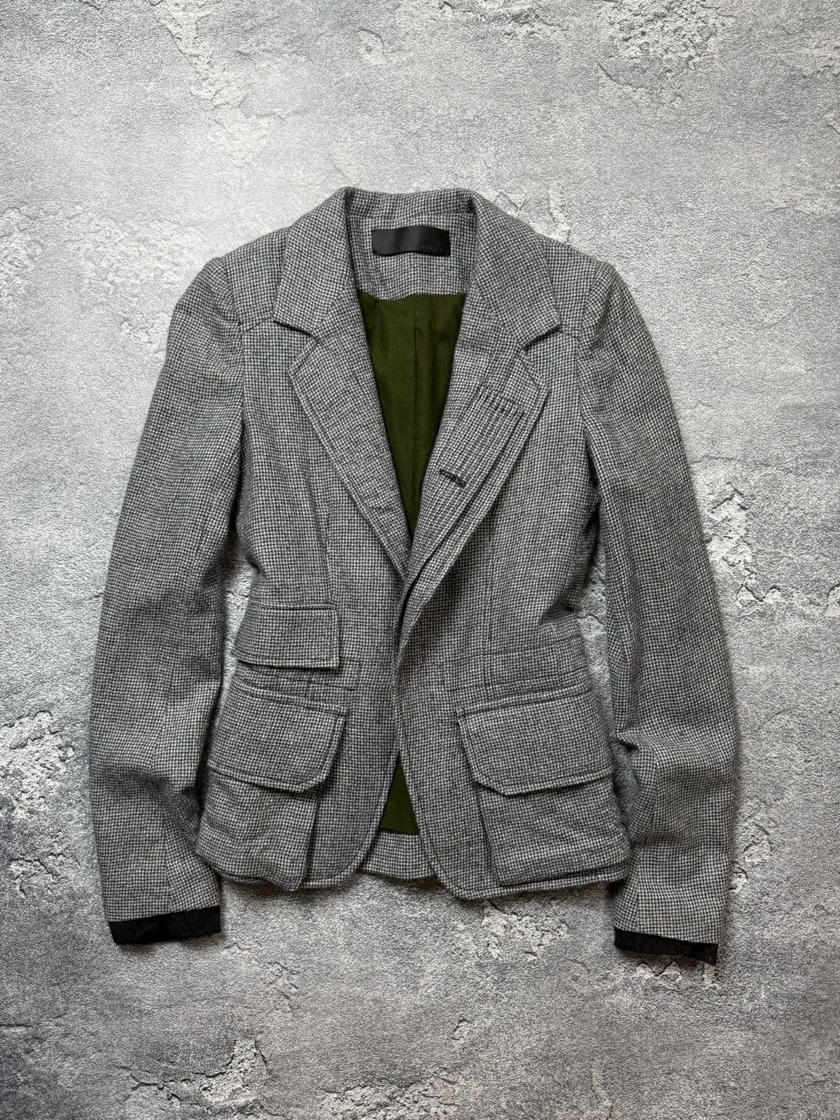 Haider Ackermann Haider Ackermann Deconstructed Lagenlock One Piece Jacket Size S / US 4 / IT 40 - 1 Thumbnail