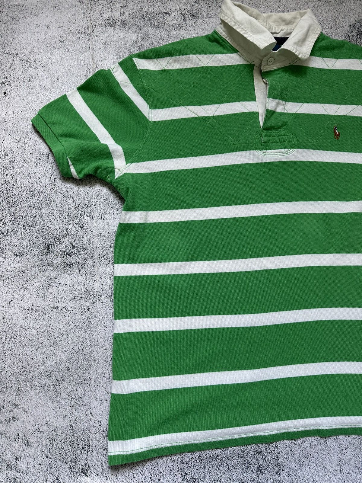 Polo Ralph Lauren Vintage Polo Ralph Lauren Green Style Logo Size US XL / EU 56 / 4 - 5 Thumbnail