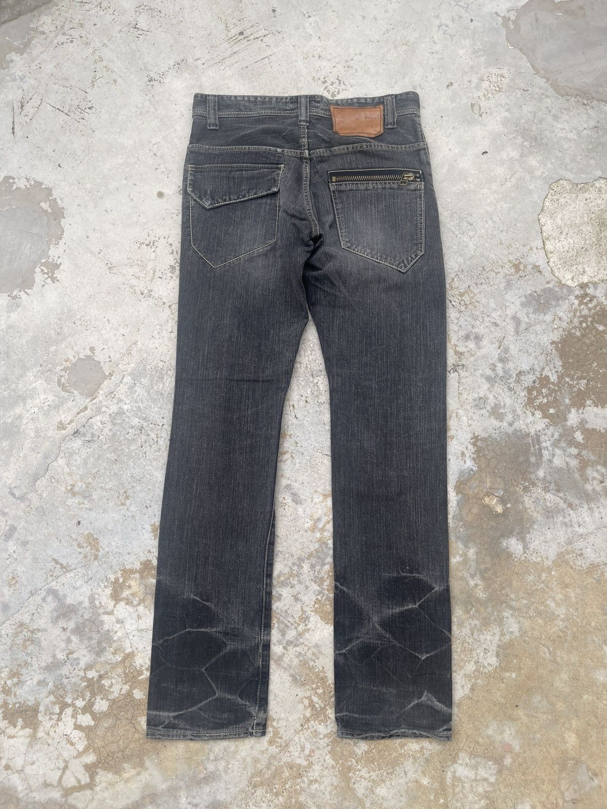 Johnbull Johnbull Kojima Japan Faded Black denim Size US 30 / EU 46 - 12 Thumbnail