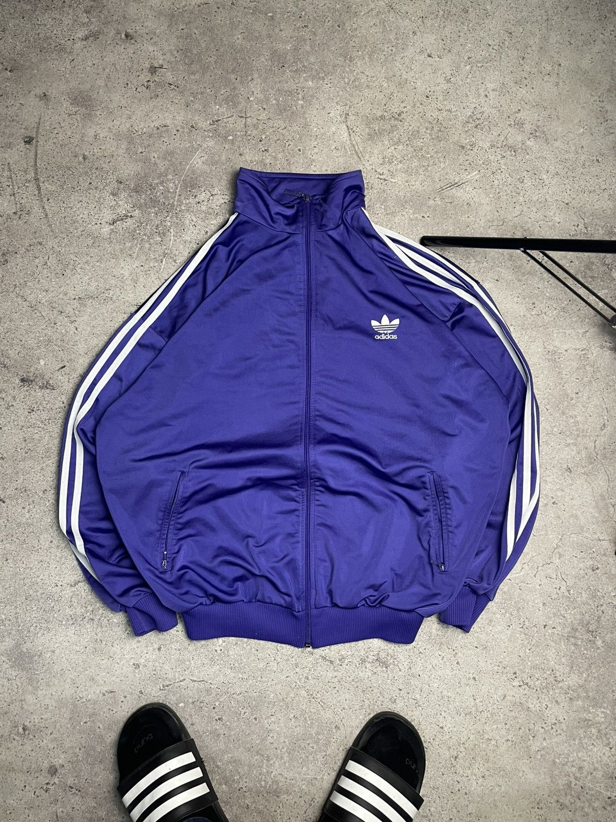 Adidas Vintage Adidas Track Suit 90s Style Size US L / EU 52-54 / 3 - 3 Thumbnail