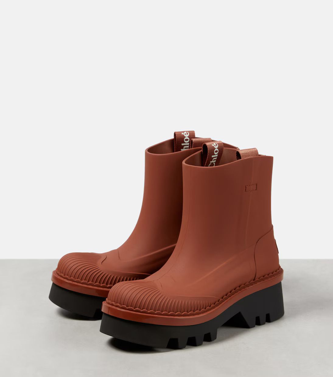 Chloe o1y0825 Ankle Boots in Tan Size US 6 / IT 36 - 4 Thumbnail
