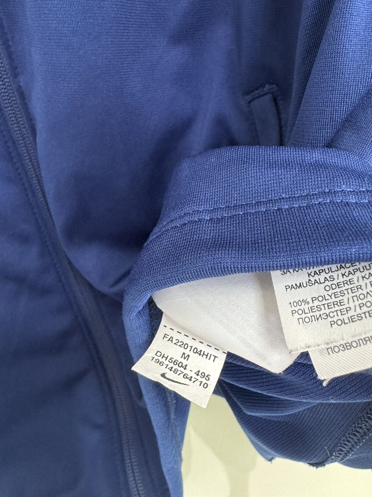 Nike England 2022-2023 Soccer Training Full Zip Hoodie Jersey Kit Size US M / EU 48-50 / 2 - 12 Thumbnail