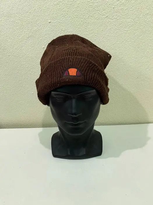 Ellesse × Vintage Ellesse Small Logo Beanie Hat Size ONE SIZE - 2 Thumbnail