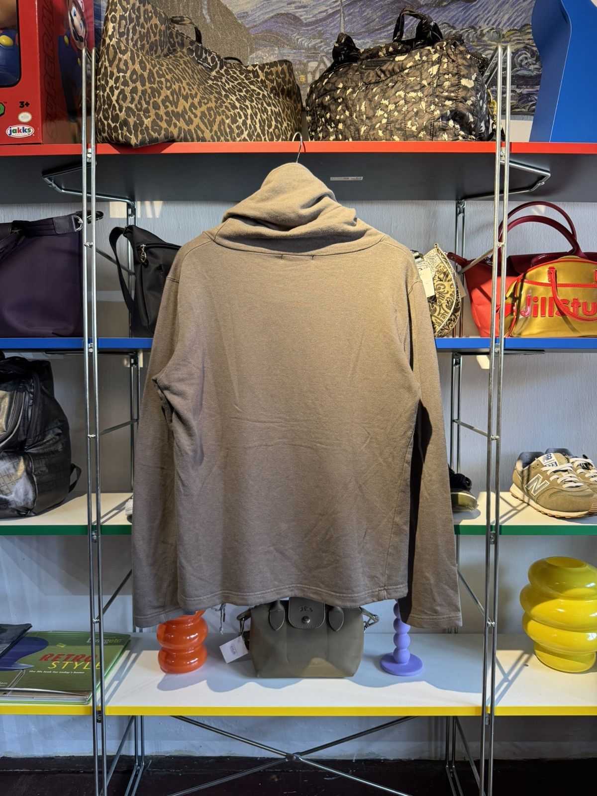 Tornado Mart Vintage 2000s Tornado Mart MudGrey Turtleneck Pullover Size US M / EU 48-50 / 2 - 5 Thumbnail