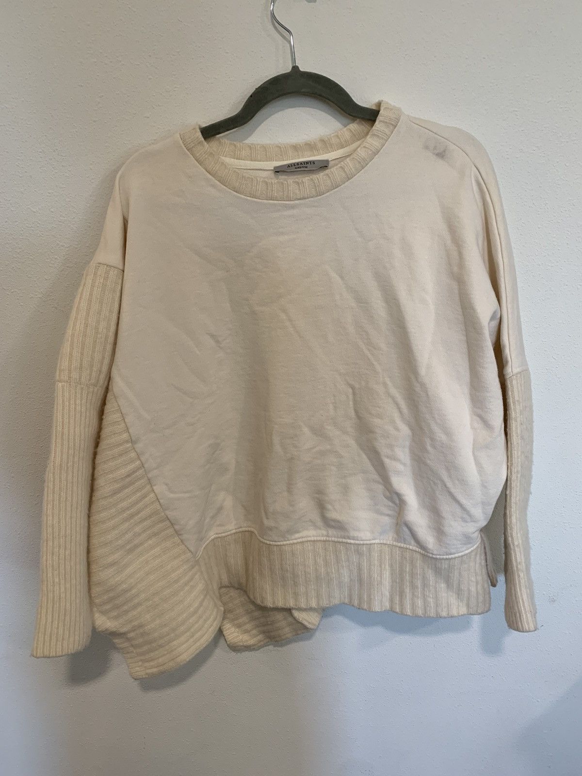 Allsaints AllSaints CASHMERE WOOL BLEND SWEATER Size US M / EU 48-50 / 2 - 1 Thumbnail