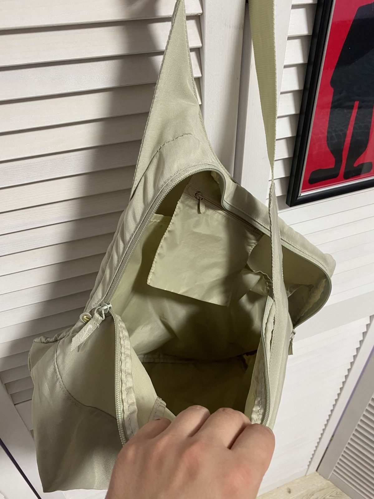Nike Vintage 00s Messenger Bag Nike Gorpcore Retro Y2k Crossbody Size ONE SIZE - 6 Thumbnail
