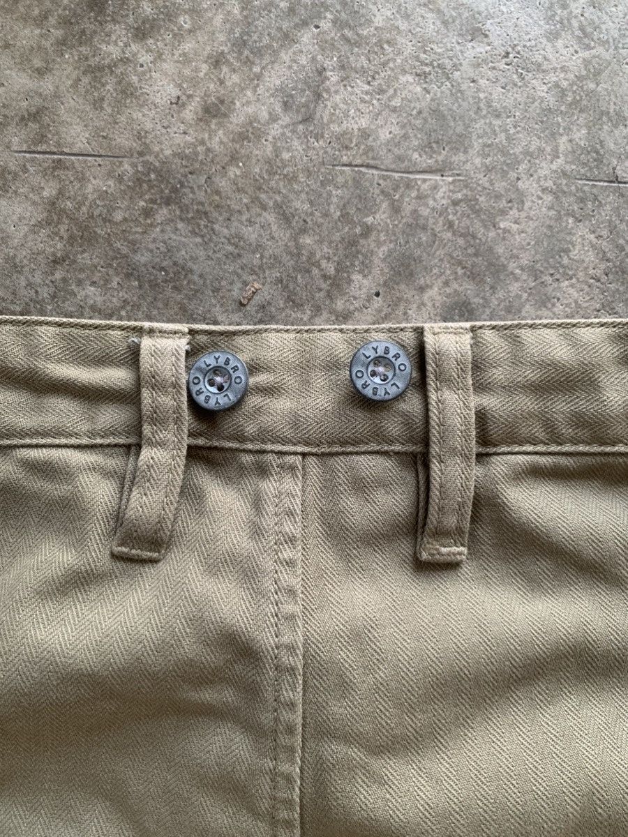 Nigel Cabourn LYBRO by Nigel Cabourn herringbone military design pants Size US 36 / EU 52 - 14 Thumbnail